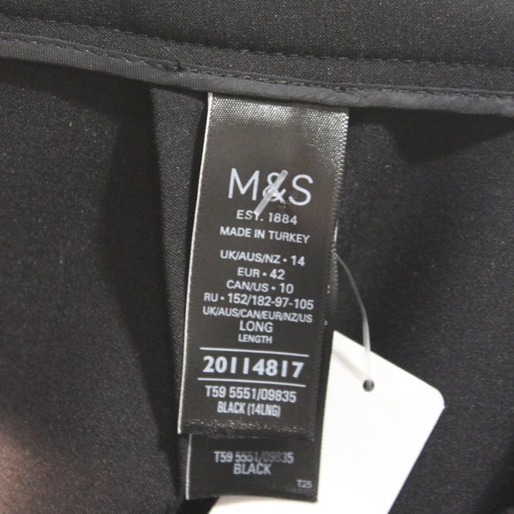 High Waist Black M&S - Picture 4 of 4